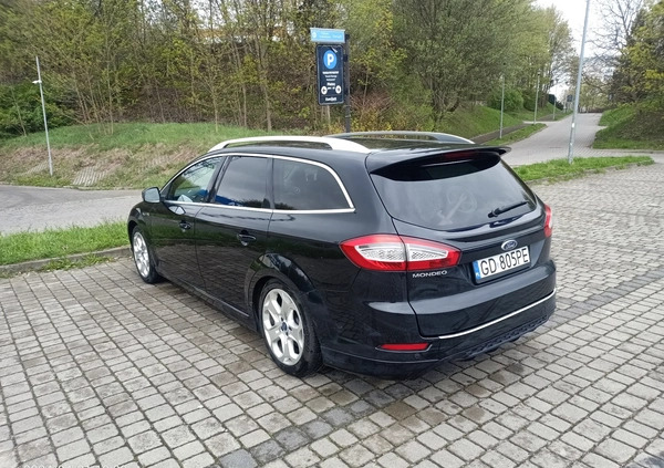 Ford Mondeo cena 30500 przebieg: 218000, rok produkcji 2012 z Gdańsk małe 92